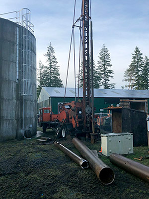 Construction in Point Evans