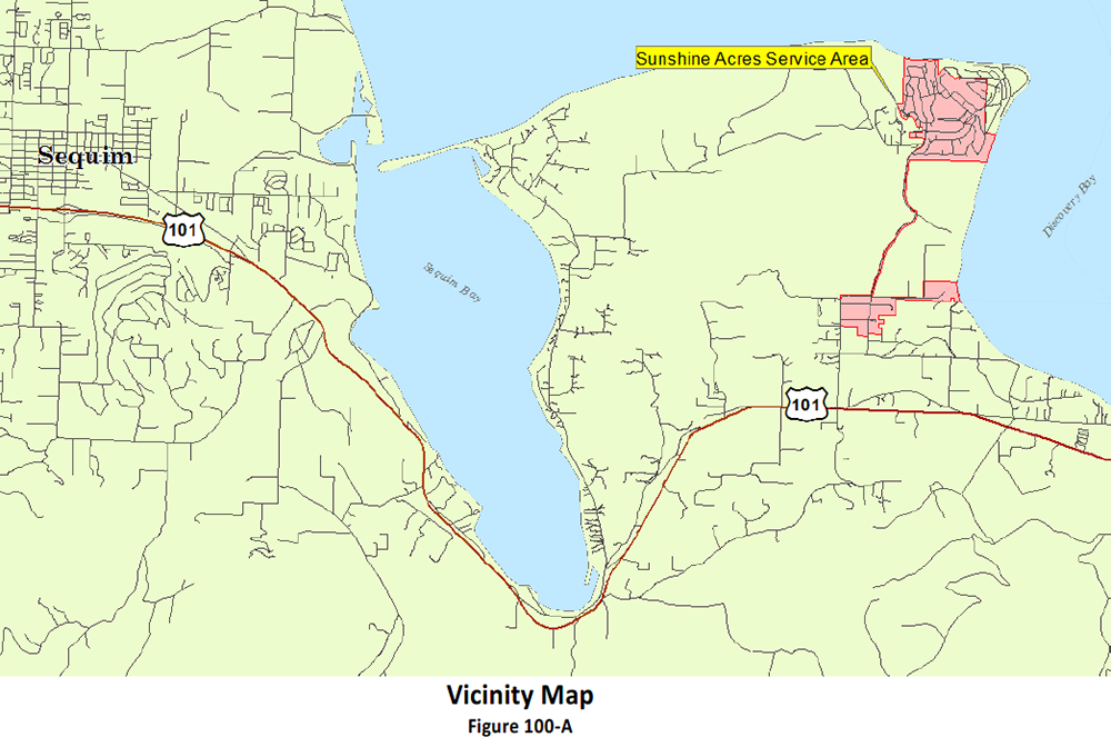 Sunshine Acres vicinity map